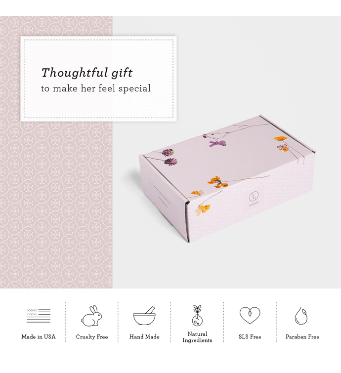 Spa Aromatherapy Gift   Natural Lavender Bath & Body Relaxing Package