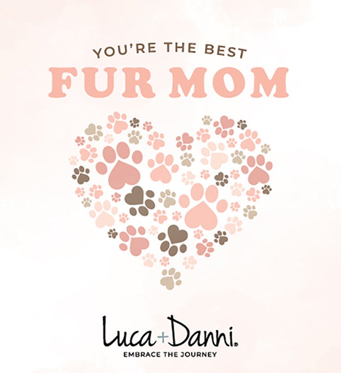 Luca + Danni Fur Mom Letter Bead Bangle Bracelet