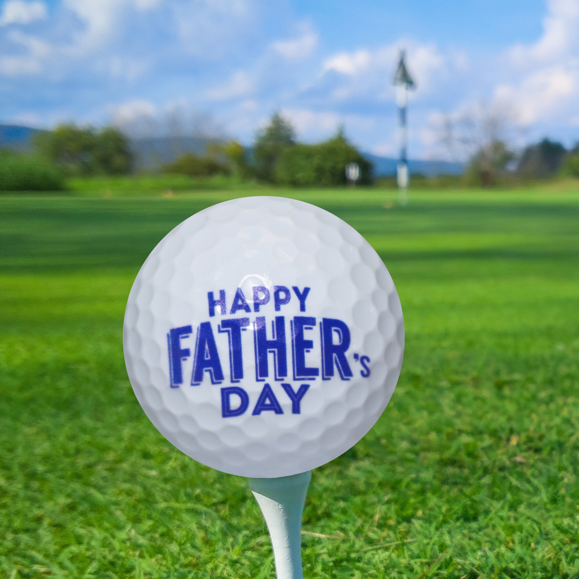 Happy Father's Day 3 Ball 20 Tee Set