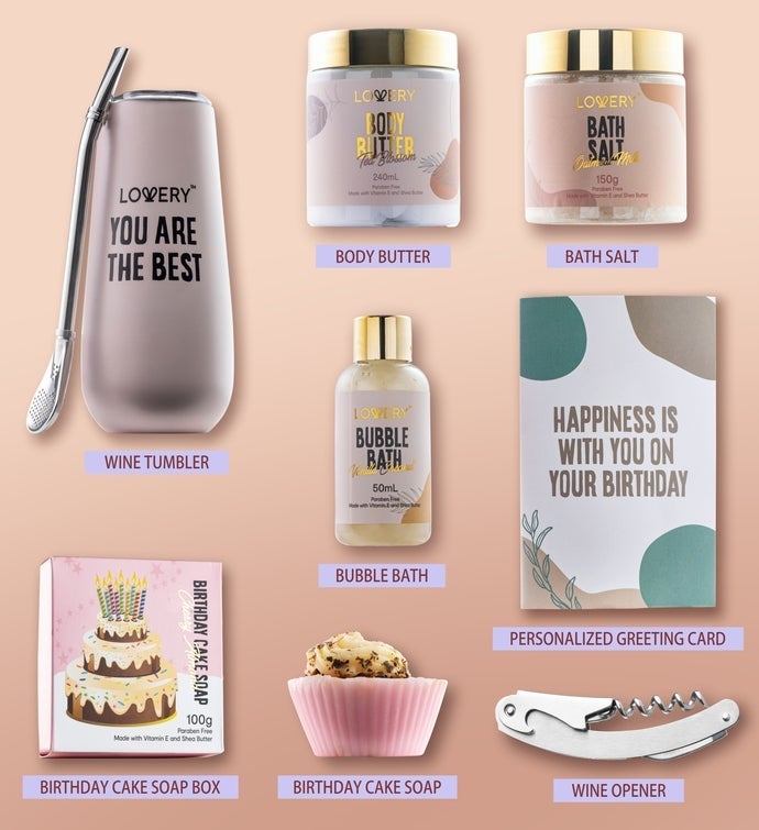 Happy Birthday Spa Gift Set