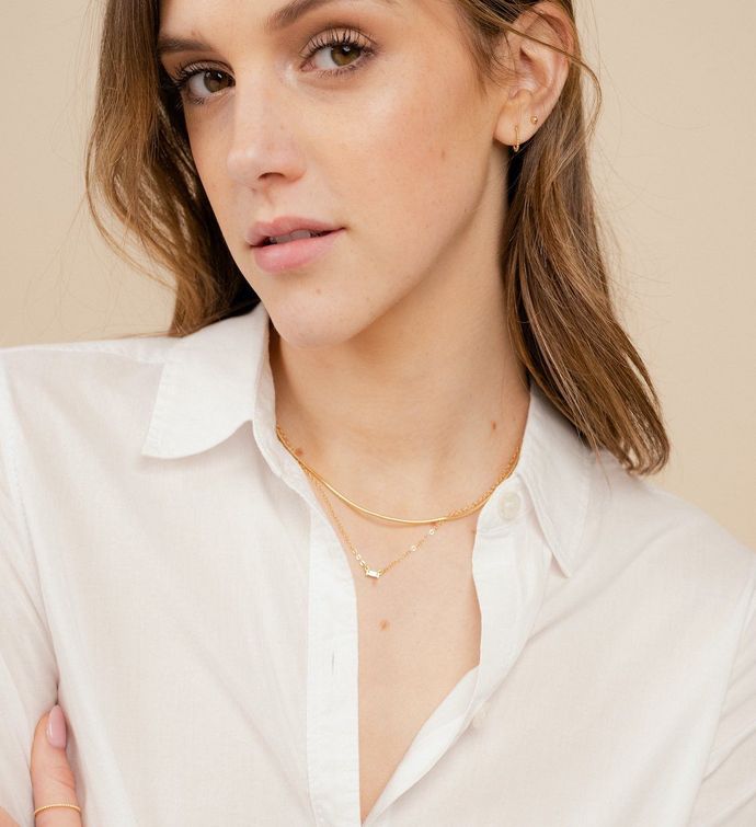 Baguette Necklace | Marketplace | 1800Flowers