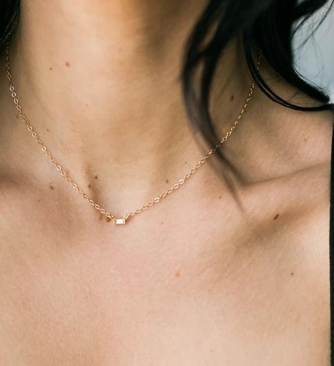 ★韓国発★韓国アイドル着用★baguette layered necklace 2色 Thanks【ソリュン様】 当店でしか購入できないADNEW独自商品