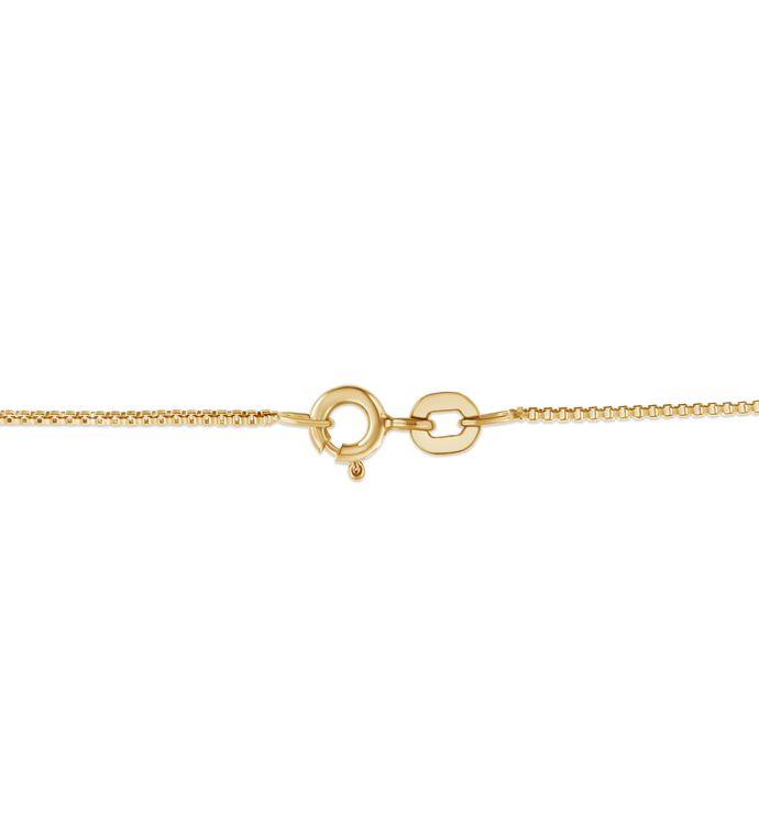 Yellow Gold Over Silver 1.0 Cttw Diamond Cross Necklace
