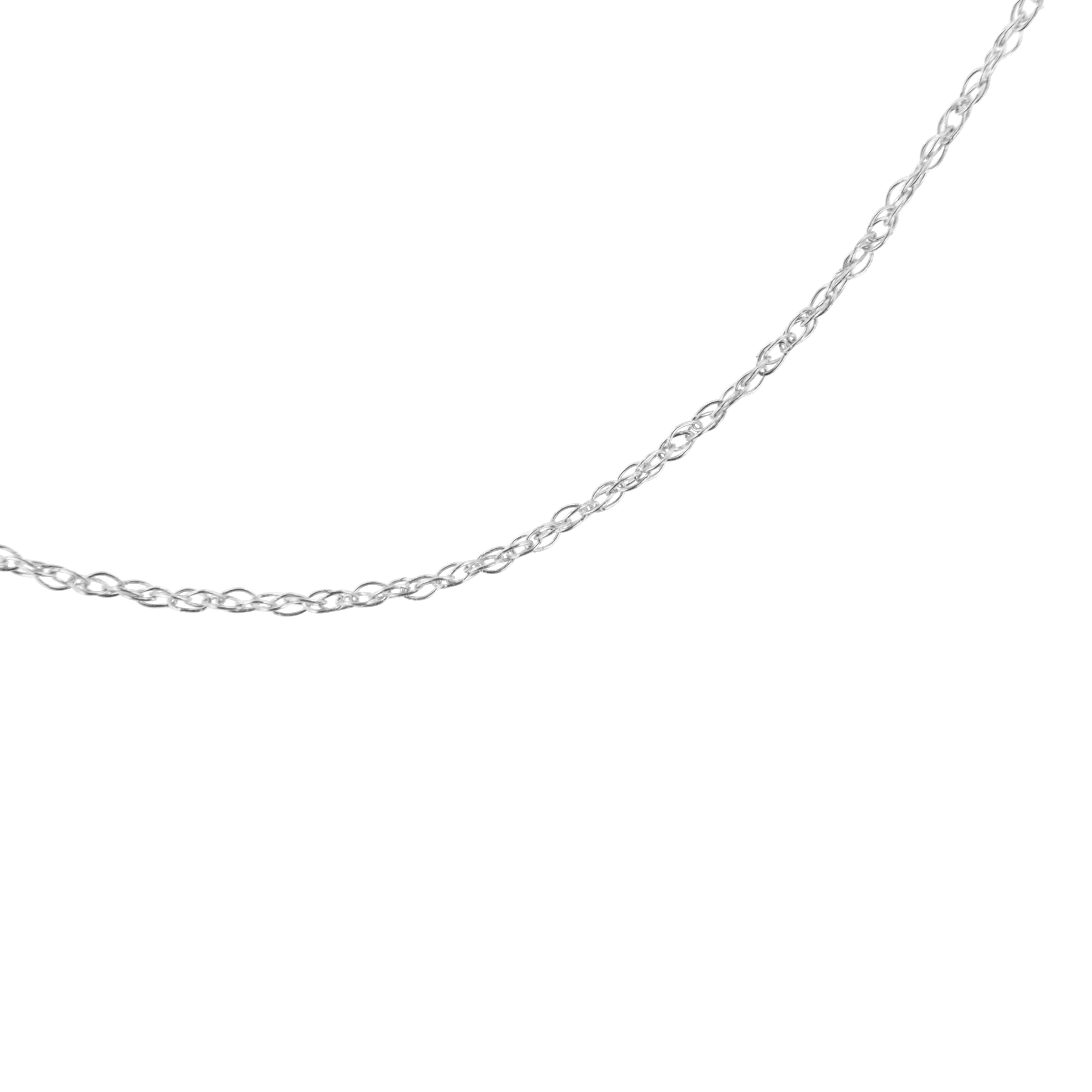 10k Solid Gold 0.5mm Rope Chain