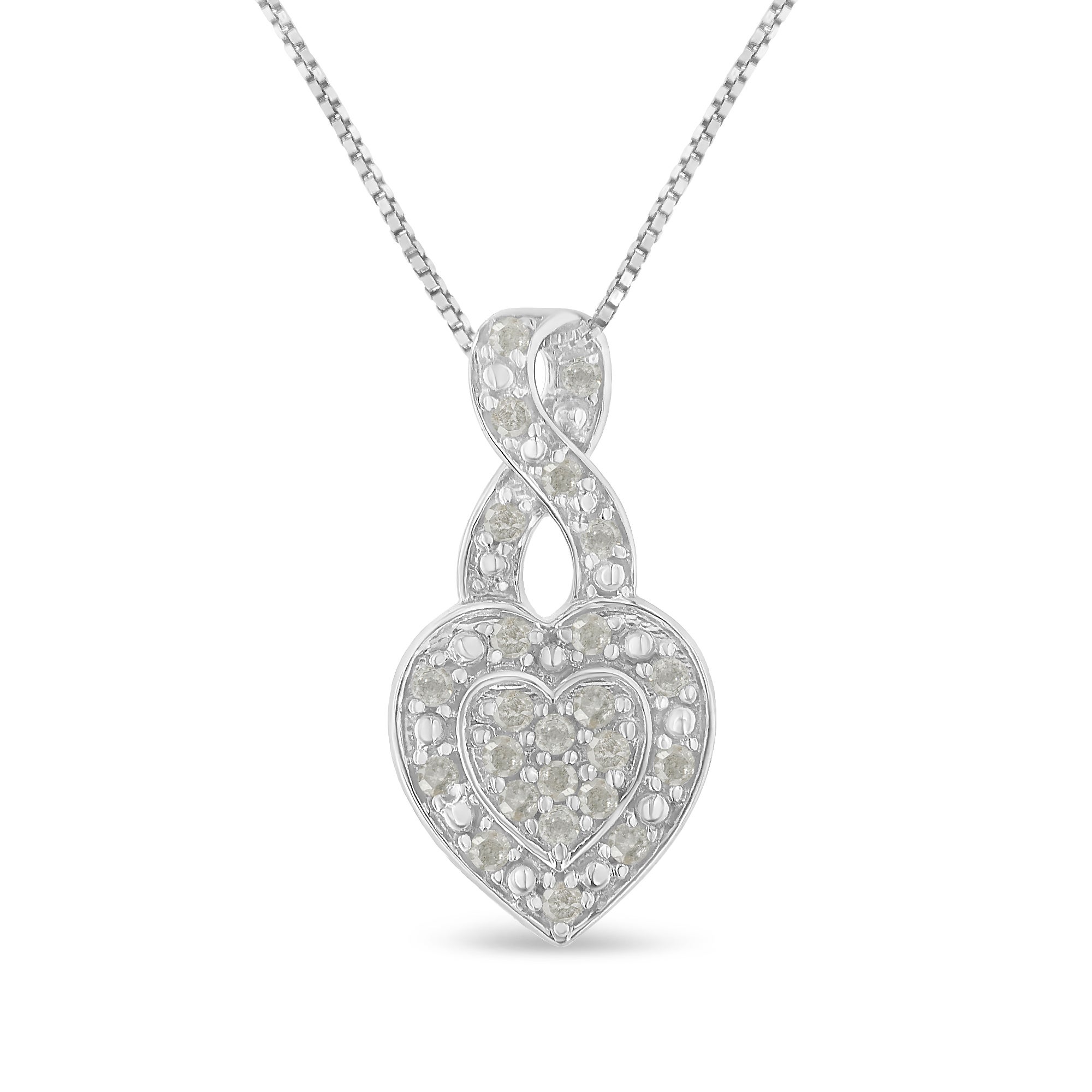 Diamond Heart Pendant Necklace