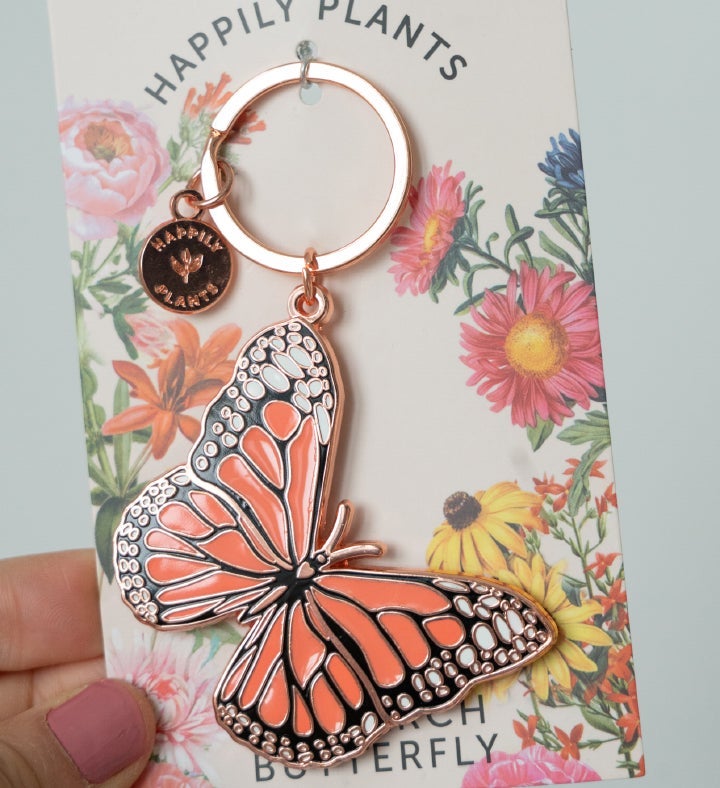 Monarch Butterfly Keychain