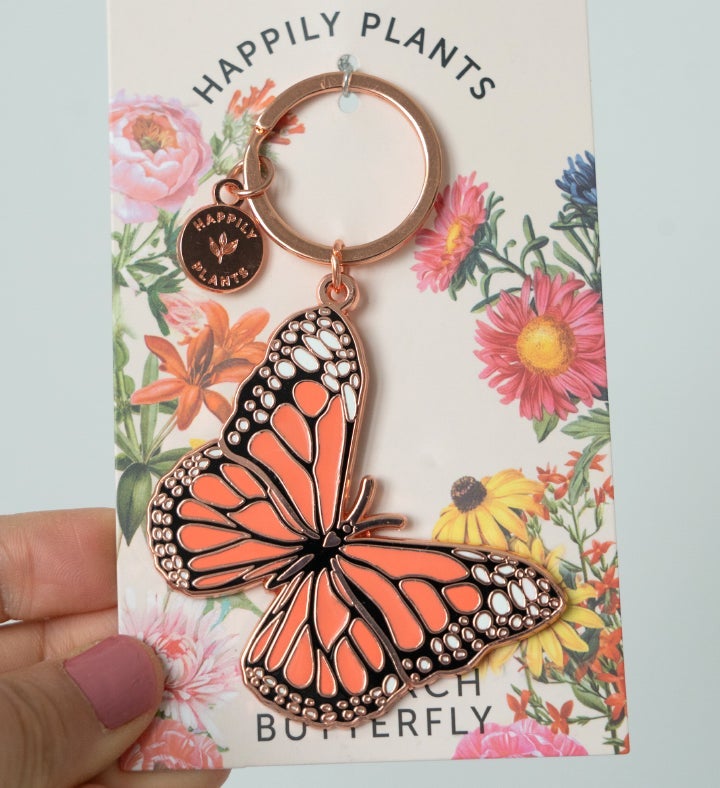 Monarch Butterfly Keychain