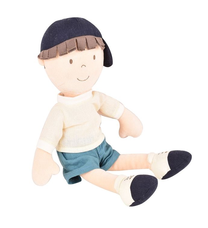 Jasper - Boy Doll In Blue Short