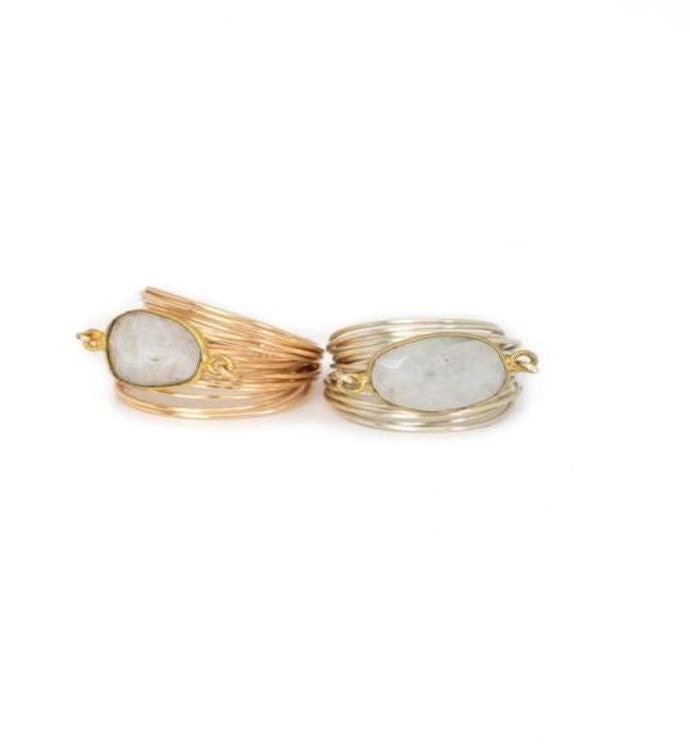Torrey Ring in Moonstone