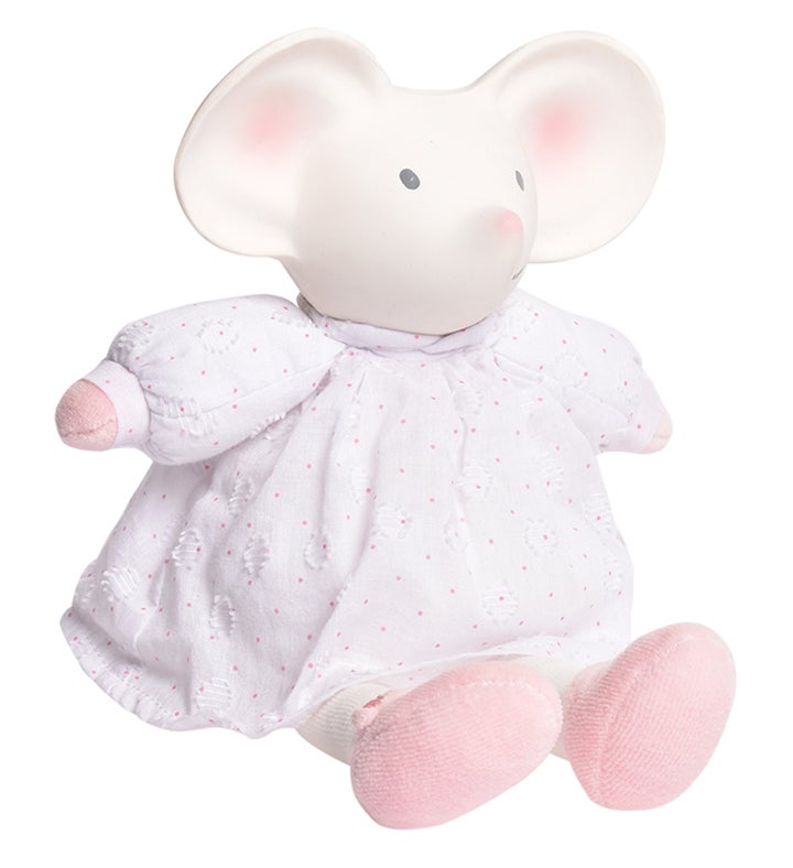 Meiya The Mouse Organic Natural Rubber Head Toy
