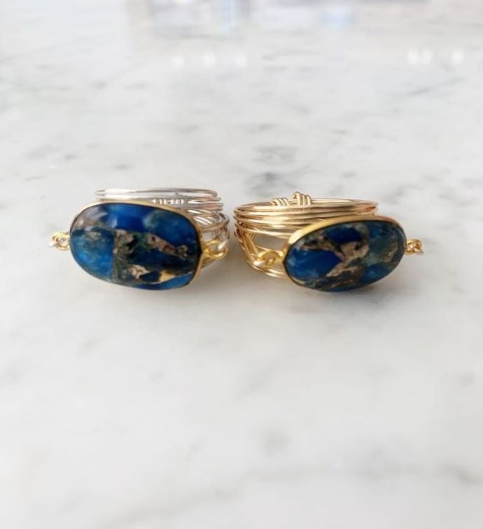Torrey Ring in Cu Turquoise