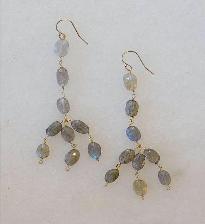 3 Tier Drop Earrings