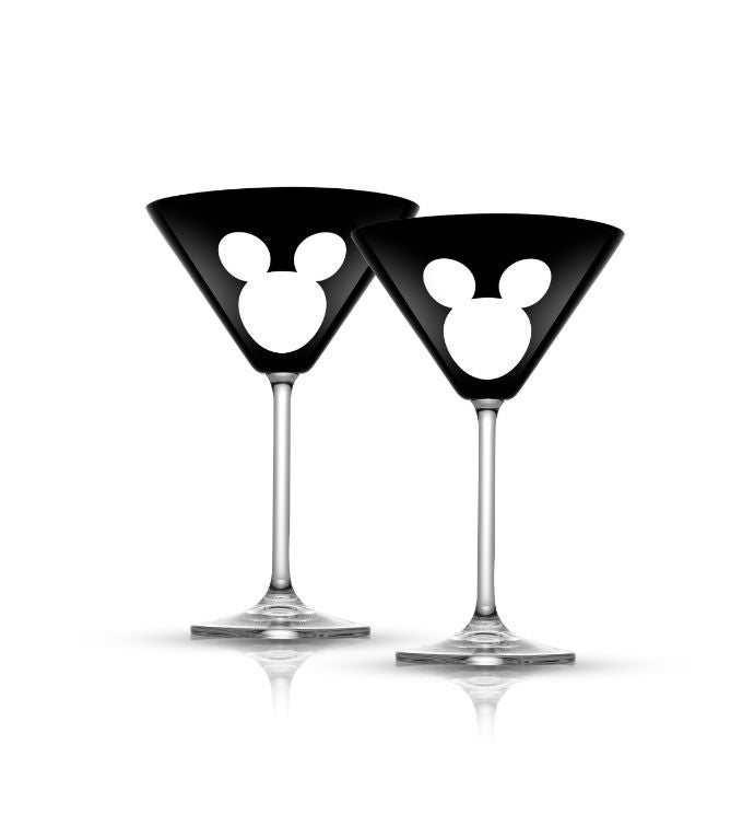 Mickey Mouse Crystal Glasses