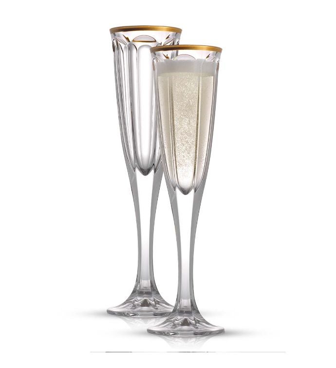 Windsor Crystal Champagne 4.3 Oz Flutes