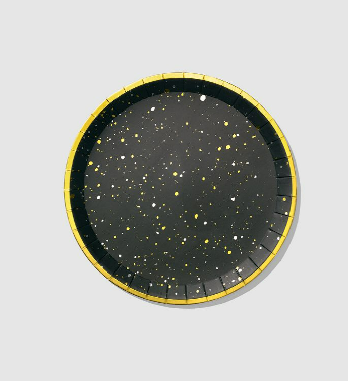Starry Night Large Plates  10 Per Pack