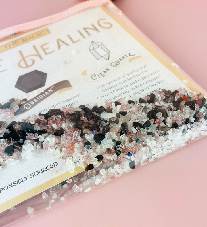 Gemstone Cosmetic Bag