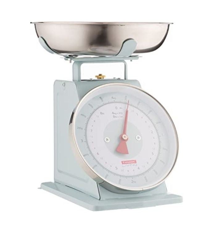 Kitchen Weighing Scales With Stainless Steel Bowl, 15 X 26 X 22 Cm