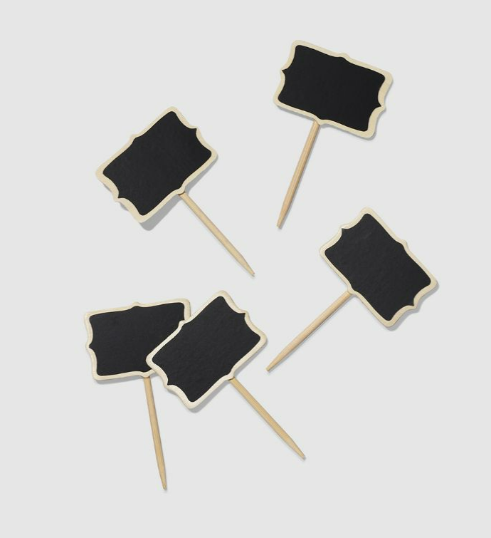 Chalkboard Toppers (10 Per Pack)