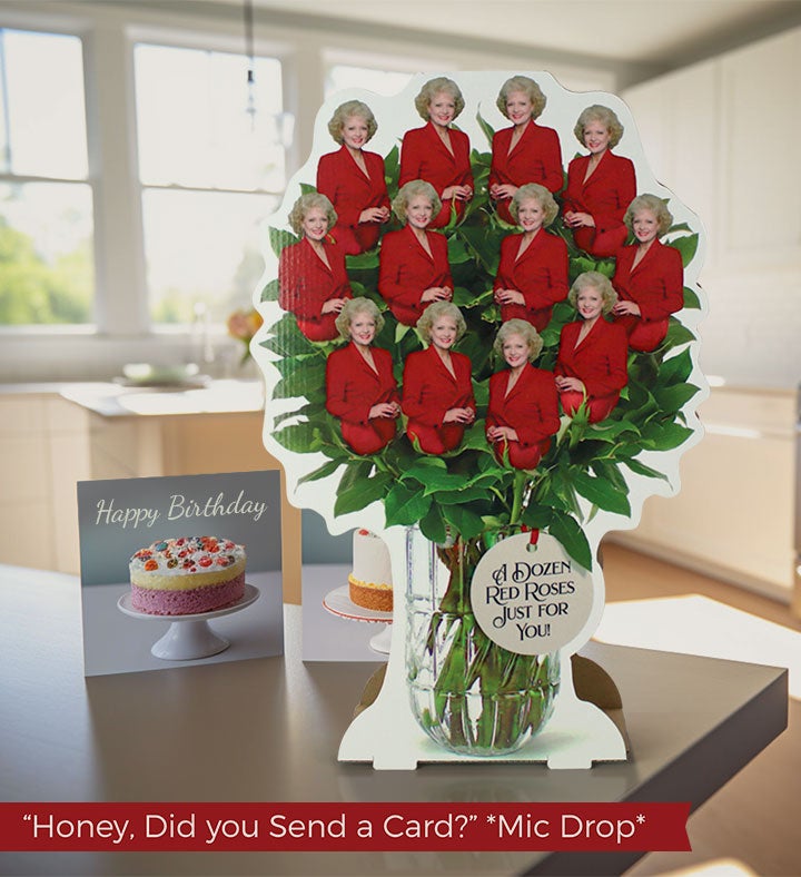 The Golden Girls Roses   Cutout Bouquet