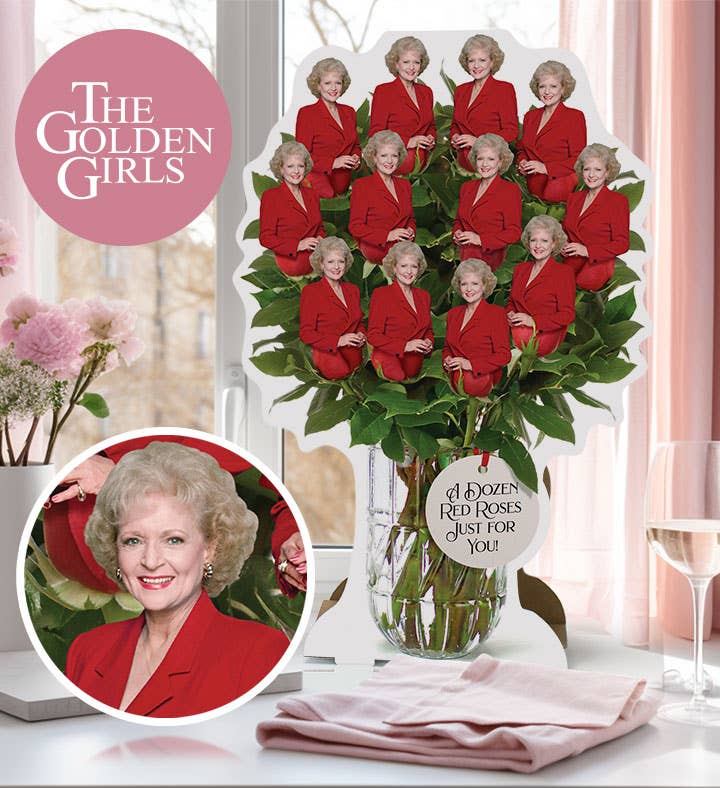 The Golden Girls Roses Cutout Bouquet