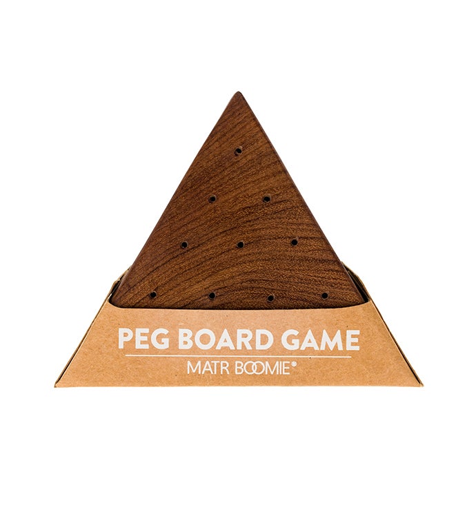 Handcrafted Peg Board Game
