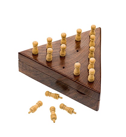 Handcrafted Peg Board Game