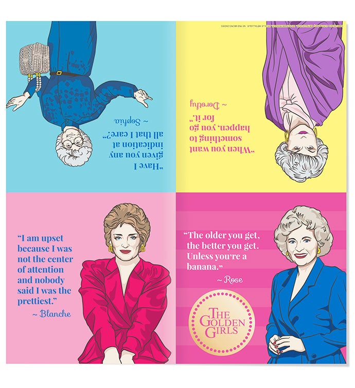 Golden Girls Napkins For Parties & Luncheons  16 pack