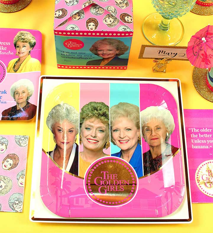 Golden Girls Dinner Plates (8 Pack)