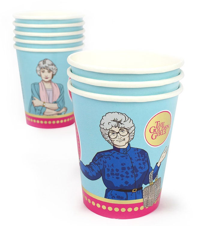 Golden Girls Cups (8 Pack)
