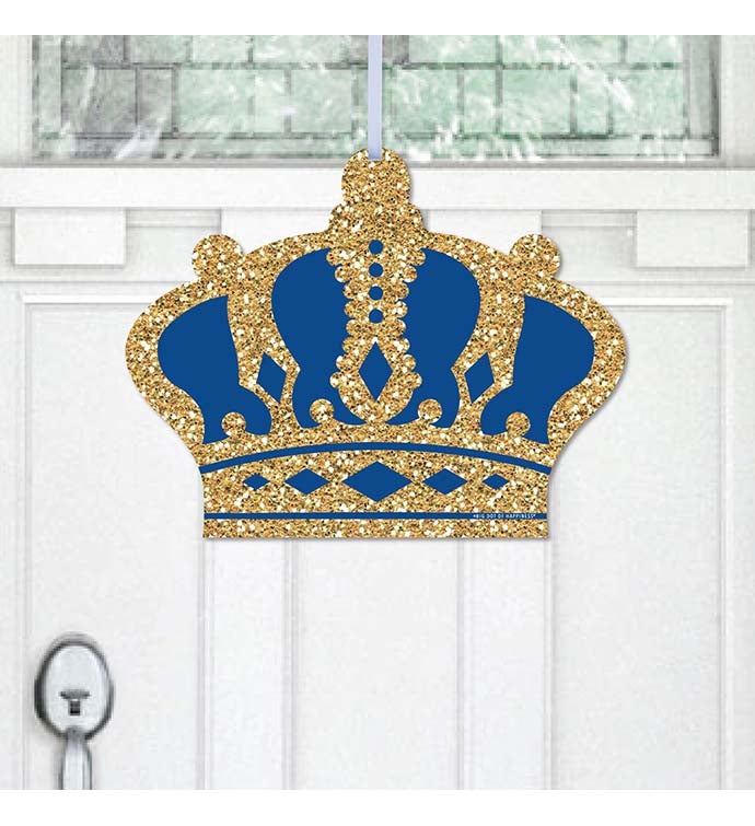Royal Prince Charming   Hanging Porch Outdoor Front Door Decor   1 Pc Sign