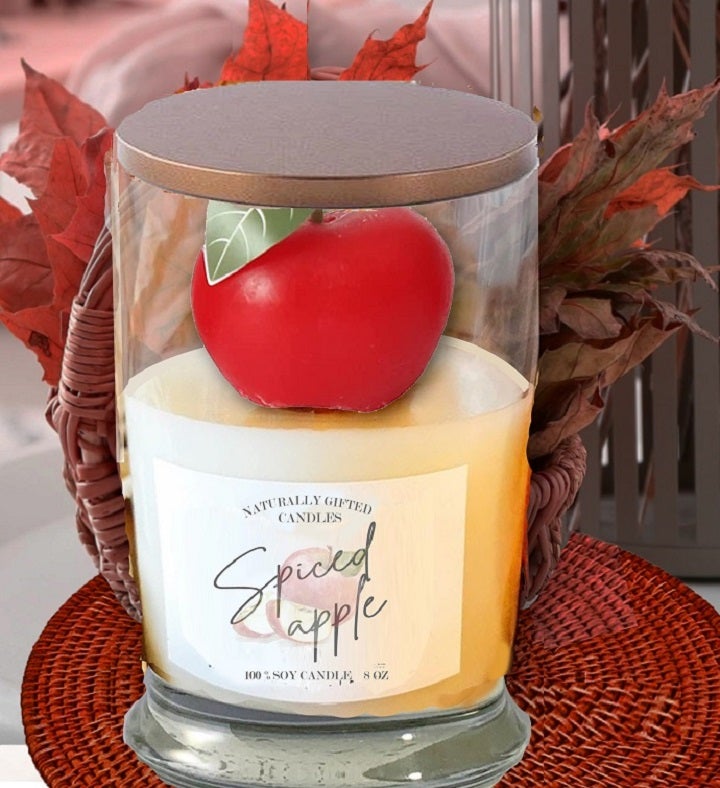 Apple Spice Candle | Soy Wax Candle  | Fall Candle