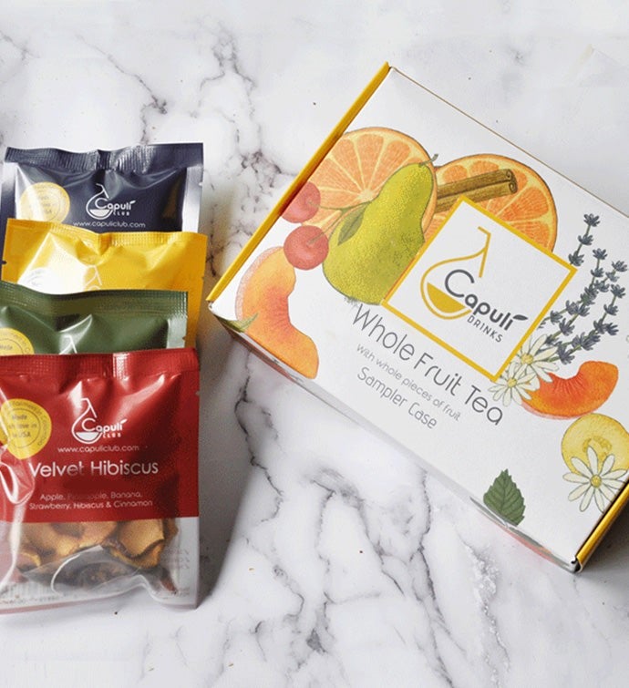 Capuli Whole Fruit Teas  Sampler Gift Box