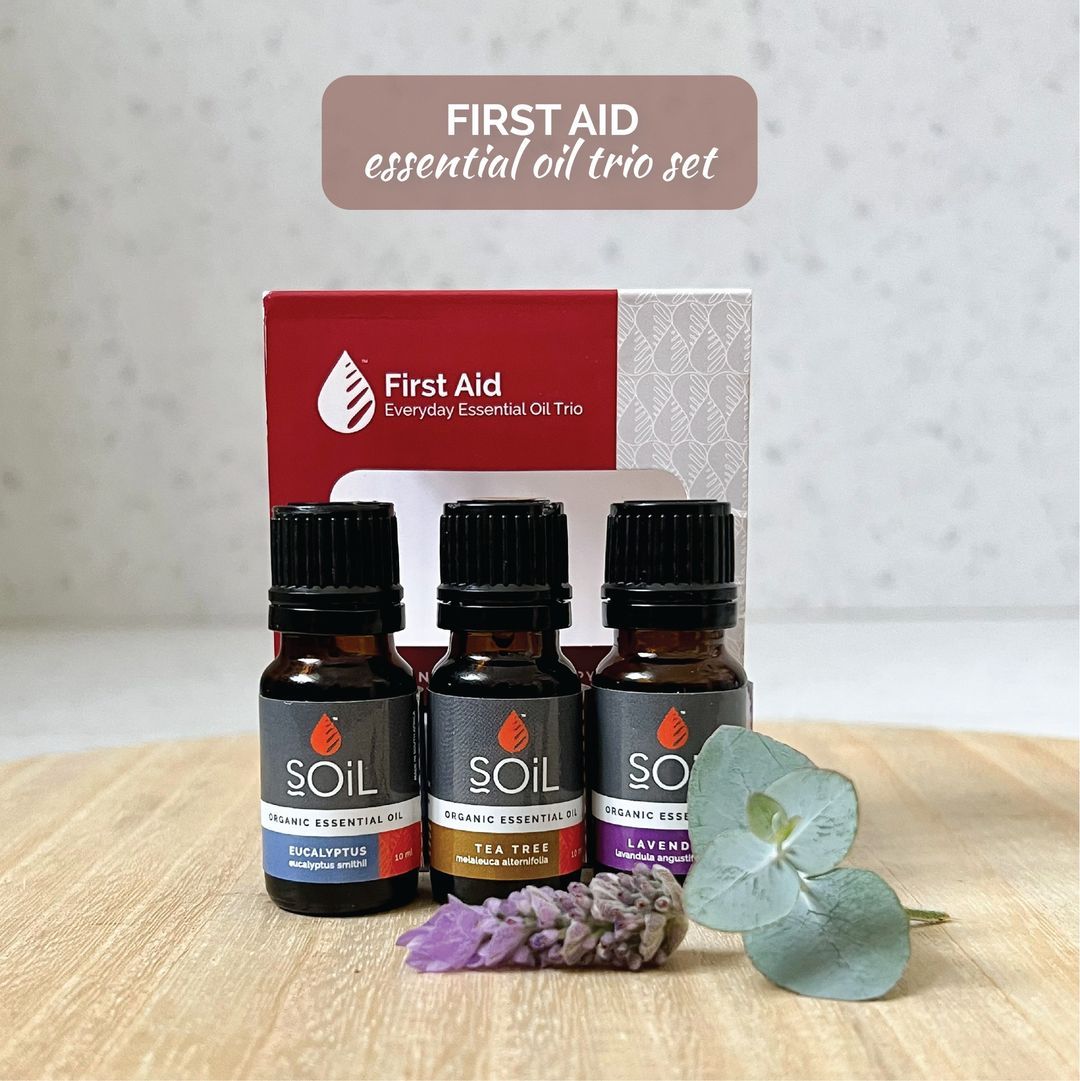 Soil First Aid Organic Essential Oil Trio