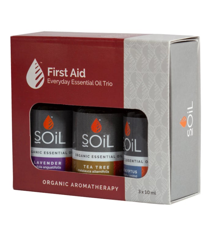 Soil First Aid Organic Essential Oil Trio