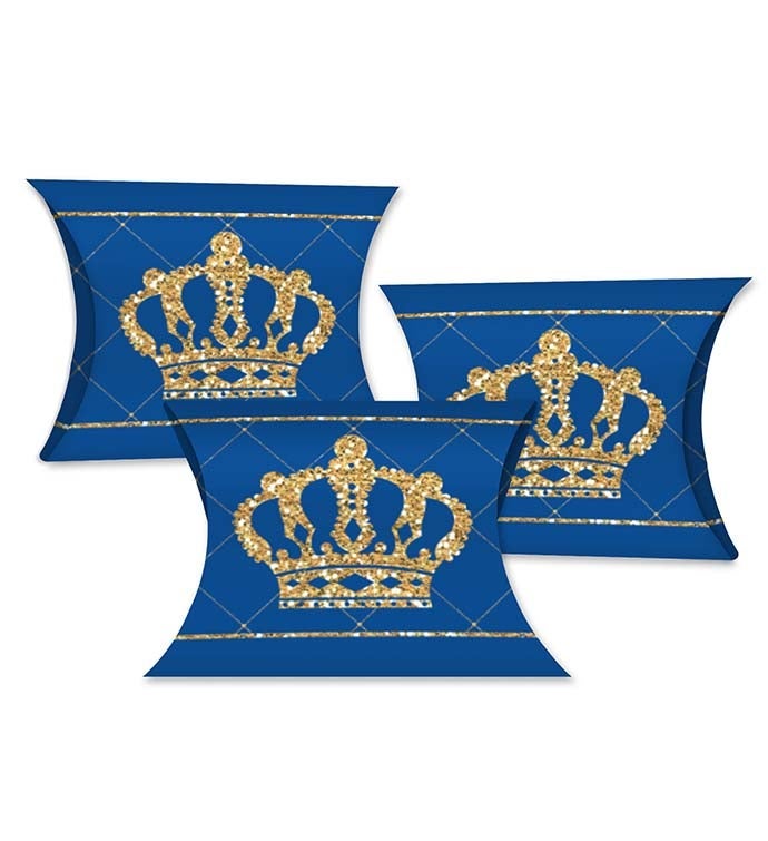 Royal Prince Charming   Favor Gift Boxes Party Petite Pillow Boxes 20 Ct
