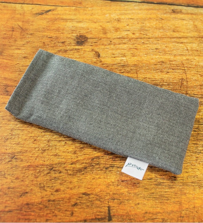 Gray Eye Pillow