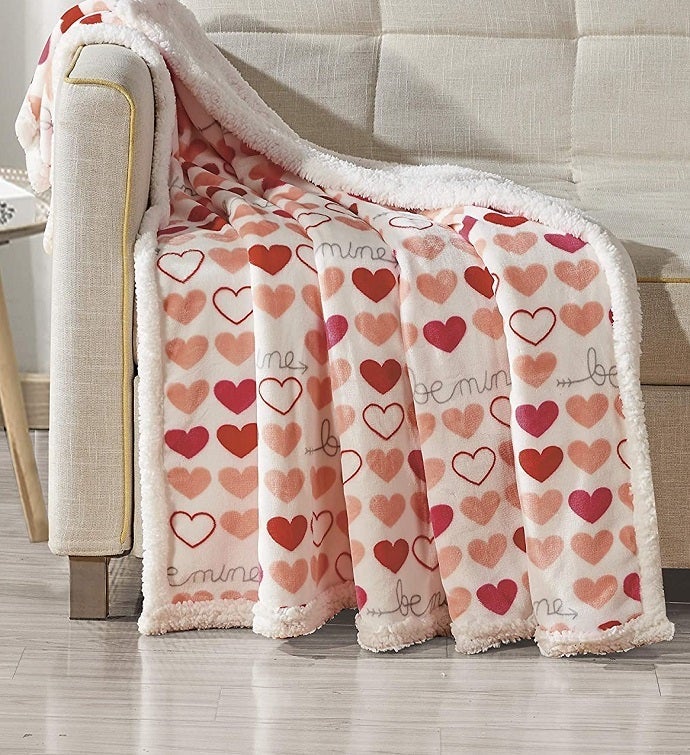 Valentine's Day Throw Blanket