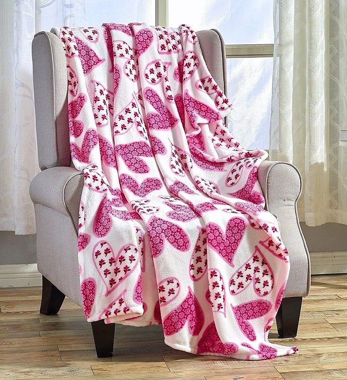 Valentine's Day Throw Blanket 