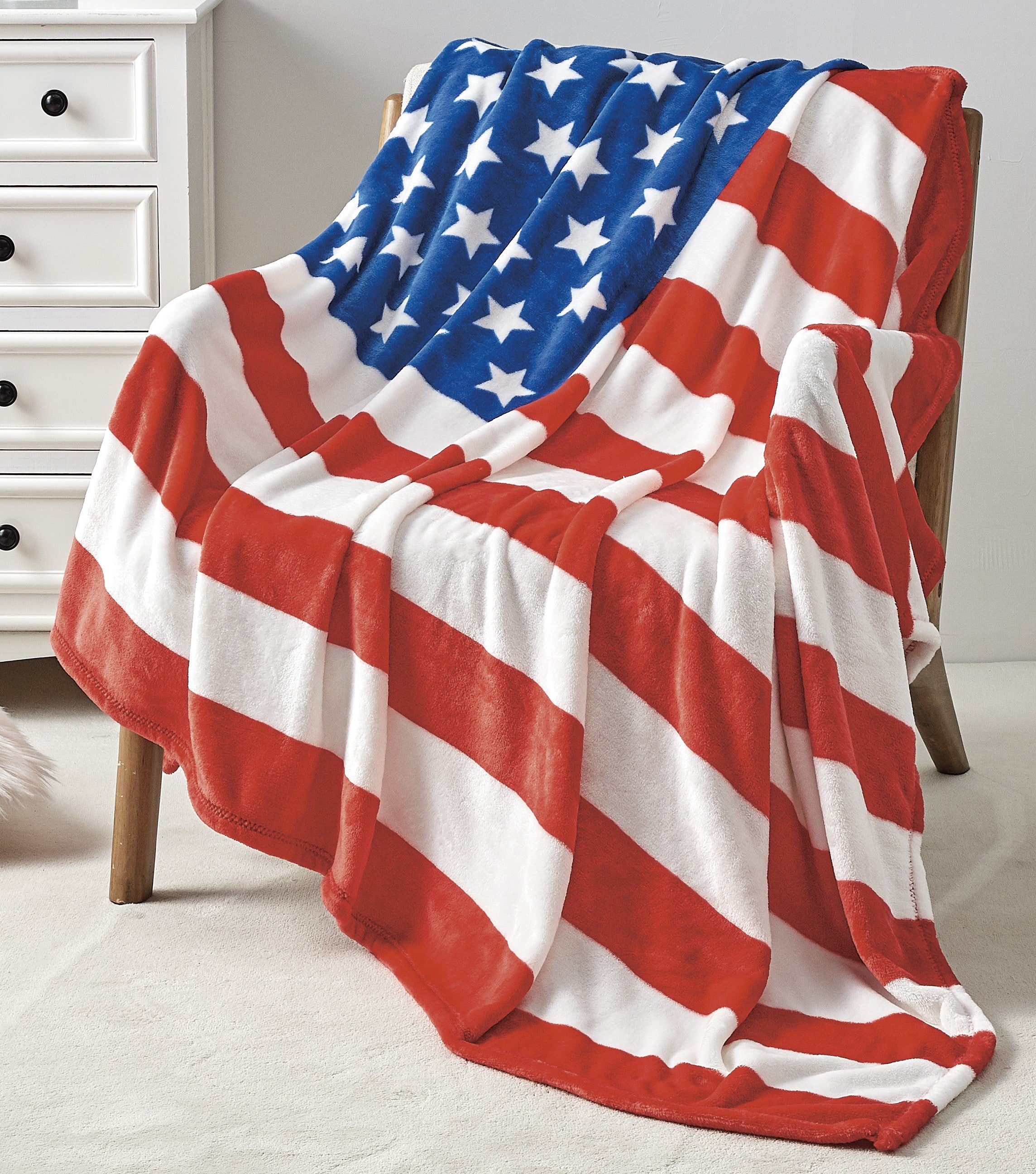 Patriotic Throw Blanket 