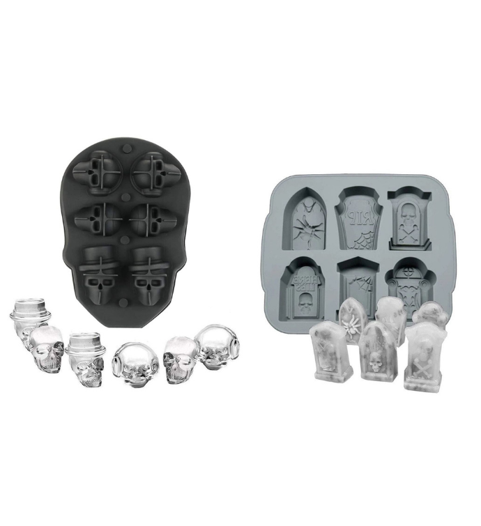 Halloween Molds Ice Trays