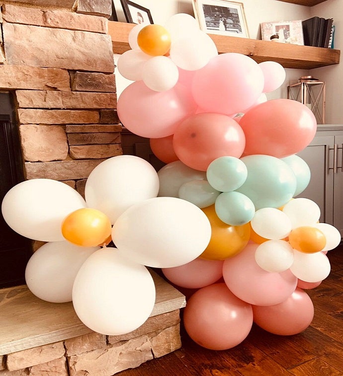 Daisy Balloon Garland Kit Diy