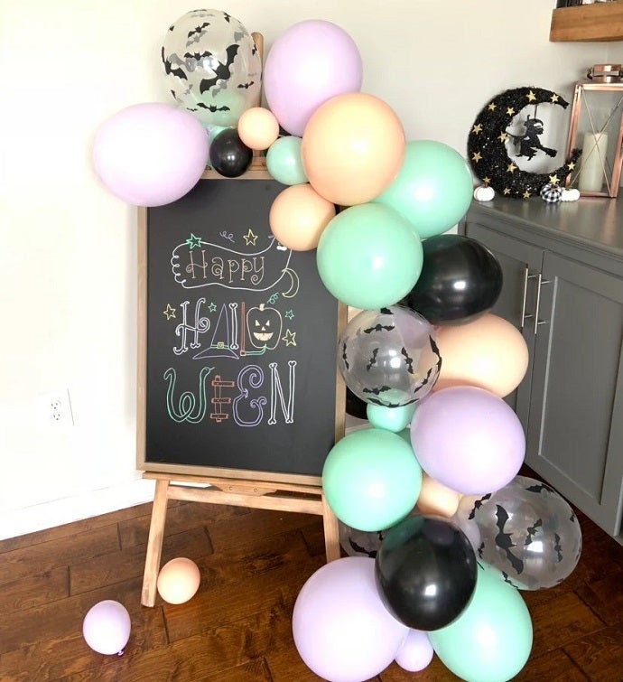 Pastel Halloween Balloon Garland Kit Diy