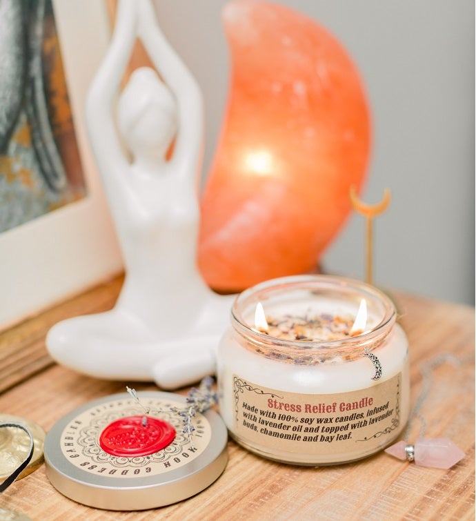 Stress Relief Candle - Lavender Candle