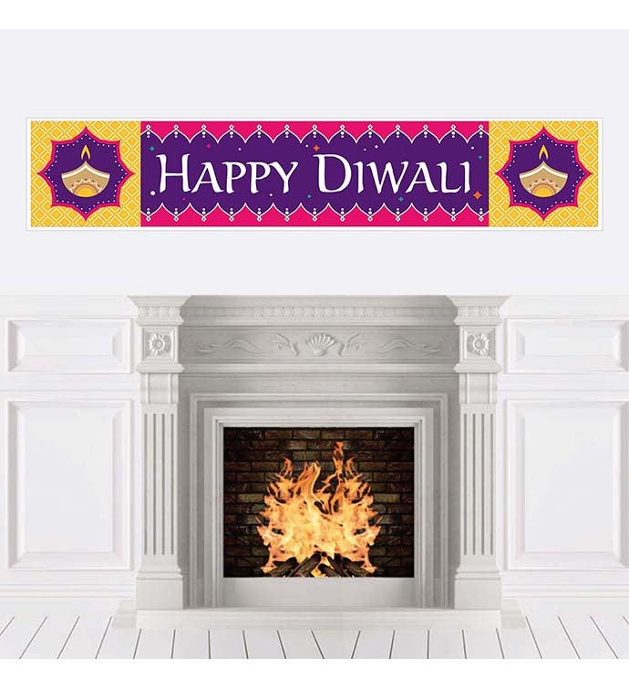 Happy Diwali   Festival Of Lights Party Banner