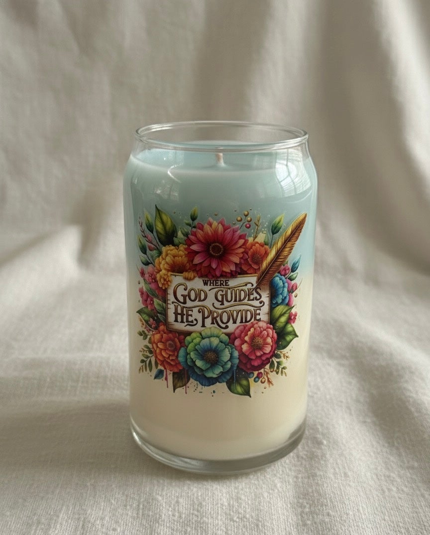 Set Goals Candle