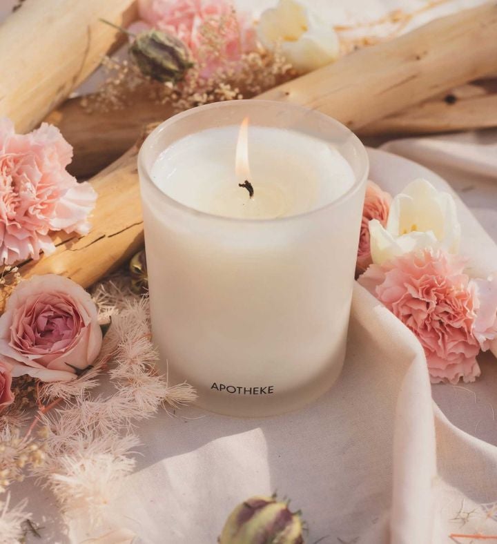 Santal Rock Rose Candle