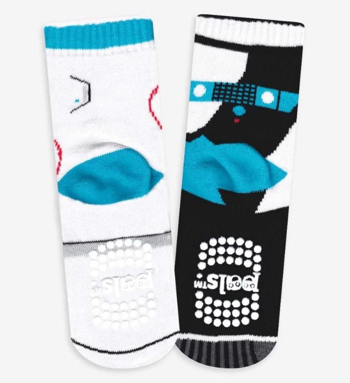 Space & Earth Robot Pals Socks