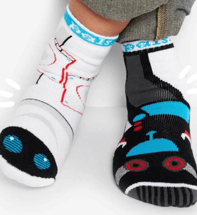 Space & Earth Robot Pals Socks