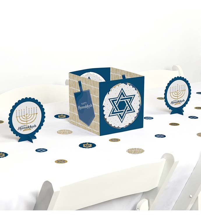 Happy Hanukkah   Chanukah Centerpiece And Table Decoration Kit
