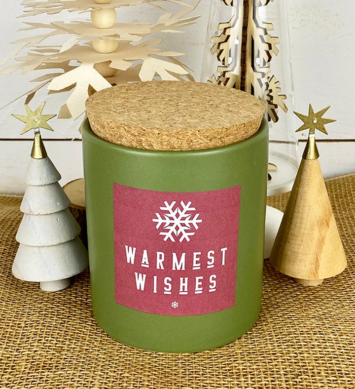 12 Oz Woodland Snow Candle